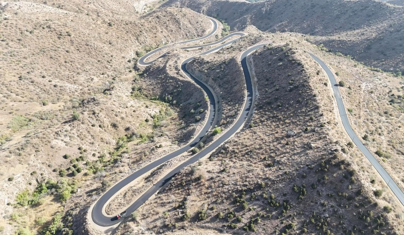 Ասֆալտապատվում է Կապան-Ծավ-Մ2 ճանապարհը