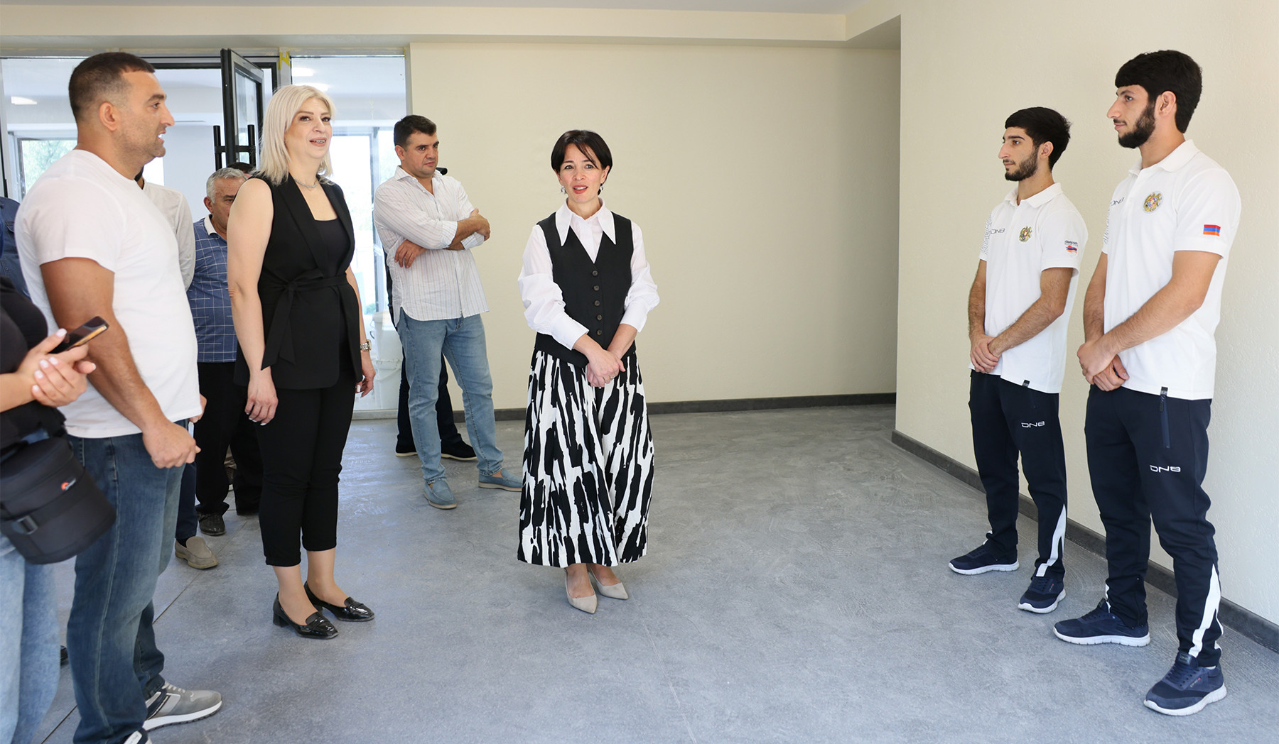 Ժաննա Անդրեասյանը կրթամշակութային մի շարք հաստատություններում հետևել է նորոգման և վերակառուցման աշխատանքներին