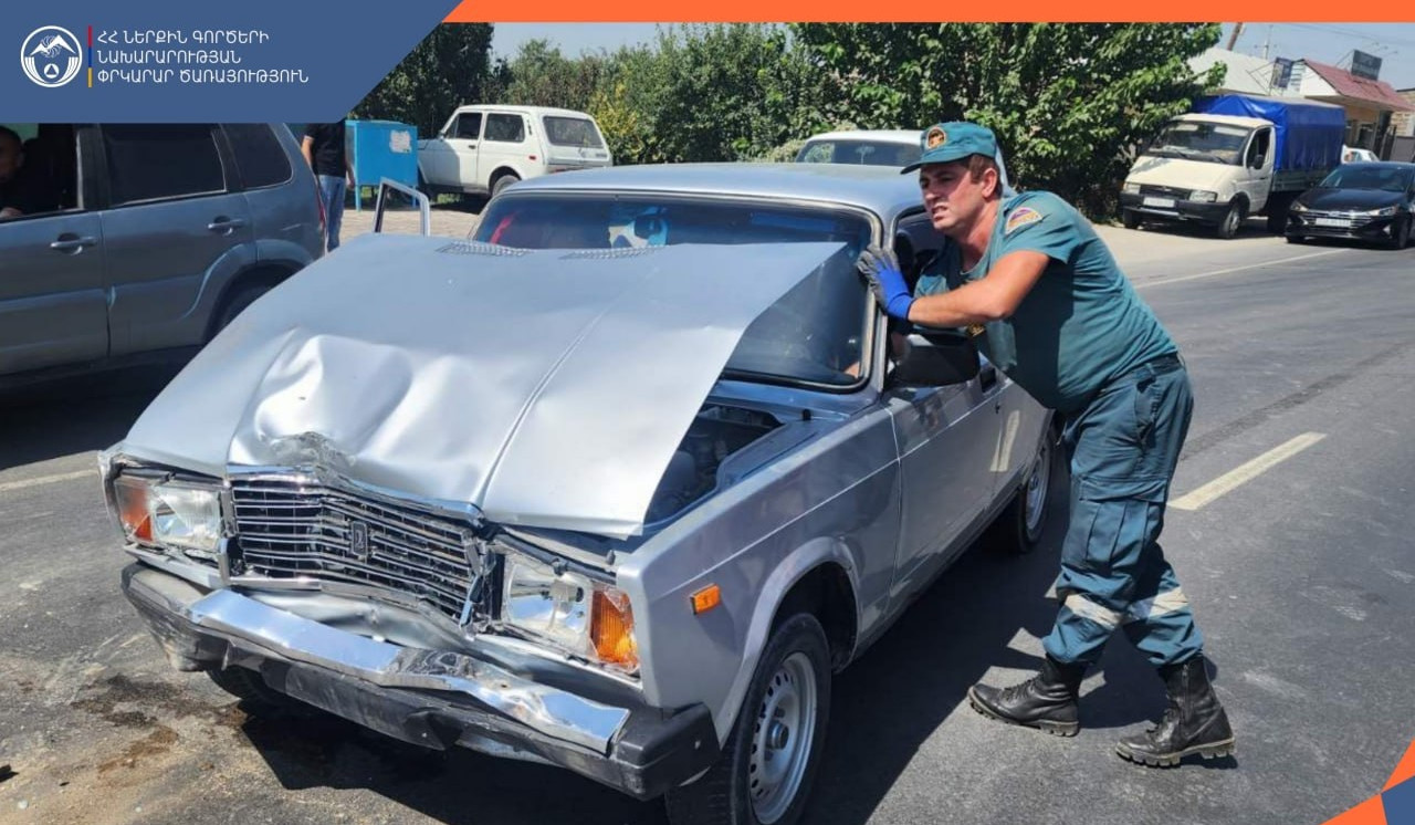 Բախվել են ավտոմեքենաներ․ կան տուժածներ