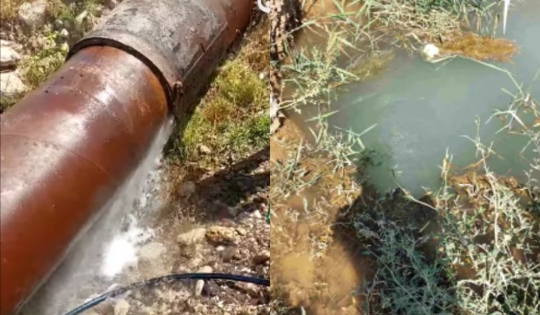 Վթարներ են հայտնաբերվել կարևոր նշանակության ջրատարների վրա