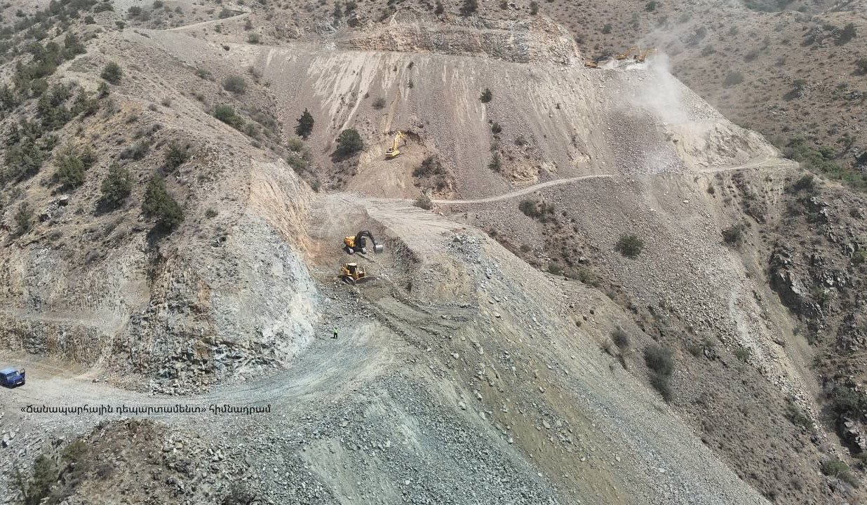 Պետբյուջեի միջոցներով կառուցվում է Մ-17-Նռնաձոր-/Հ-49/ ճանապարհը