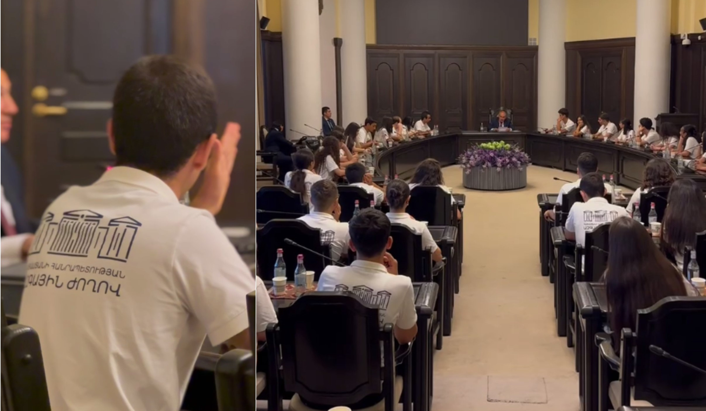 Նիկոլ Փաշինյանը հանդիպել է ԱԺ «Ամառային դպրոց» ծրագրի մասնակիցների հետ