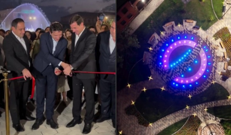 ՏԿԵ և ֆինանսների նախարարները Արմավիրի համայնքապետի հետ ներկա են գտնվել քաղաքի նոր զբոսայգու բացմանը