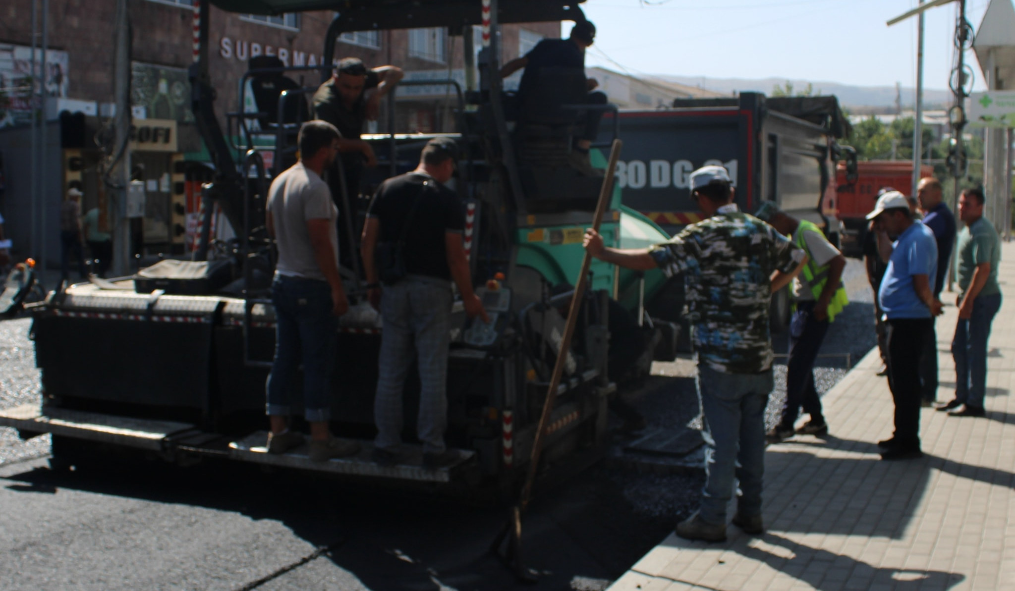 Արթիկի Բաղրամյան փողոցի հիմնանորոգման աշխատանքները շարունակվում են