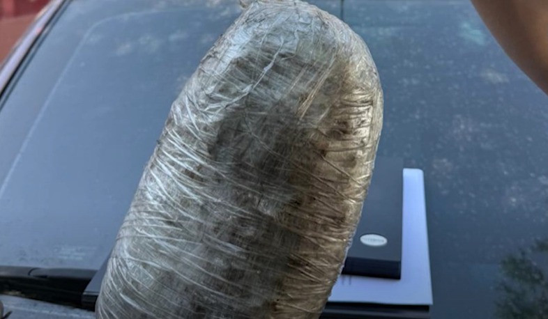 Ավտոմեքենայի բեռնախցիկում հայտնաբերվել է 1 կիլոգրամից ավելի մարիխուանա