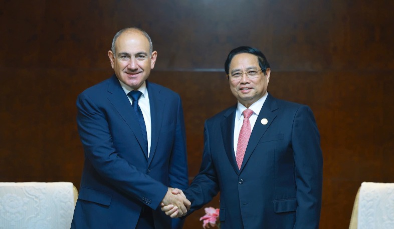 Состоялась встреча Никола Пашиняна и премьер-министра Вьетнама Фам Минь Чиня