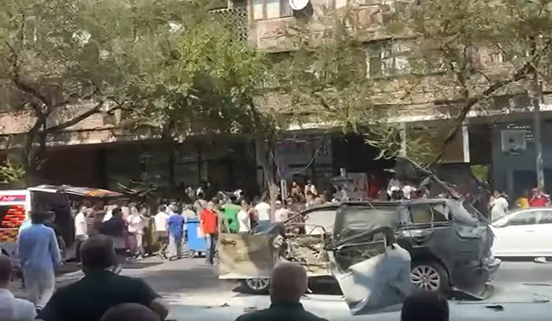 Պայթյուն՝ Ամիրյան փողոցում. վնասվել են տրանսպորտային միջոցներ, 2 անձ հոսպիտալացվել է