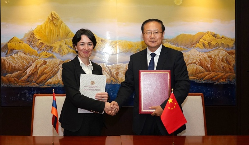 ՀՀ ԿԳՄՍ և ՉԺՀ մշակույթի և զբոսաշրջության նախարարները համագործակցության ծրագիր են ստորագրել