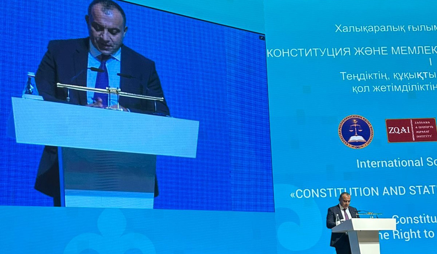 Արման Դիլանյանն Աստանայում անդրադարձել է ժողովրդավարական պետություններում Սահմանադրության կենսագործման կարևորությանը