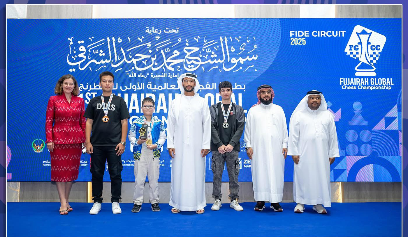 ԱՄԷ-ում անցկացված «Fujairah Global 2025» շախմատի միջազգային մրցաշարի «Open» խմբում Դավիթ Բաղդասարյանը դարձել է արծաթե մեդալակիր