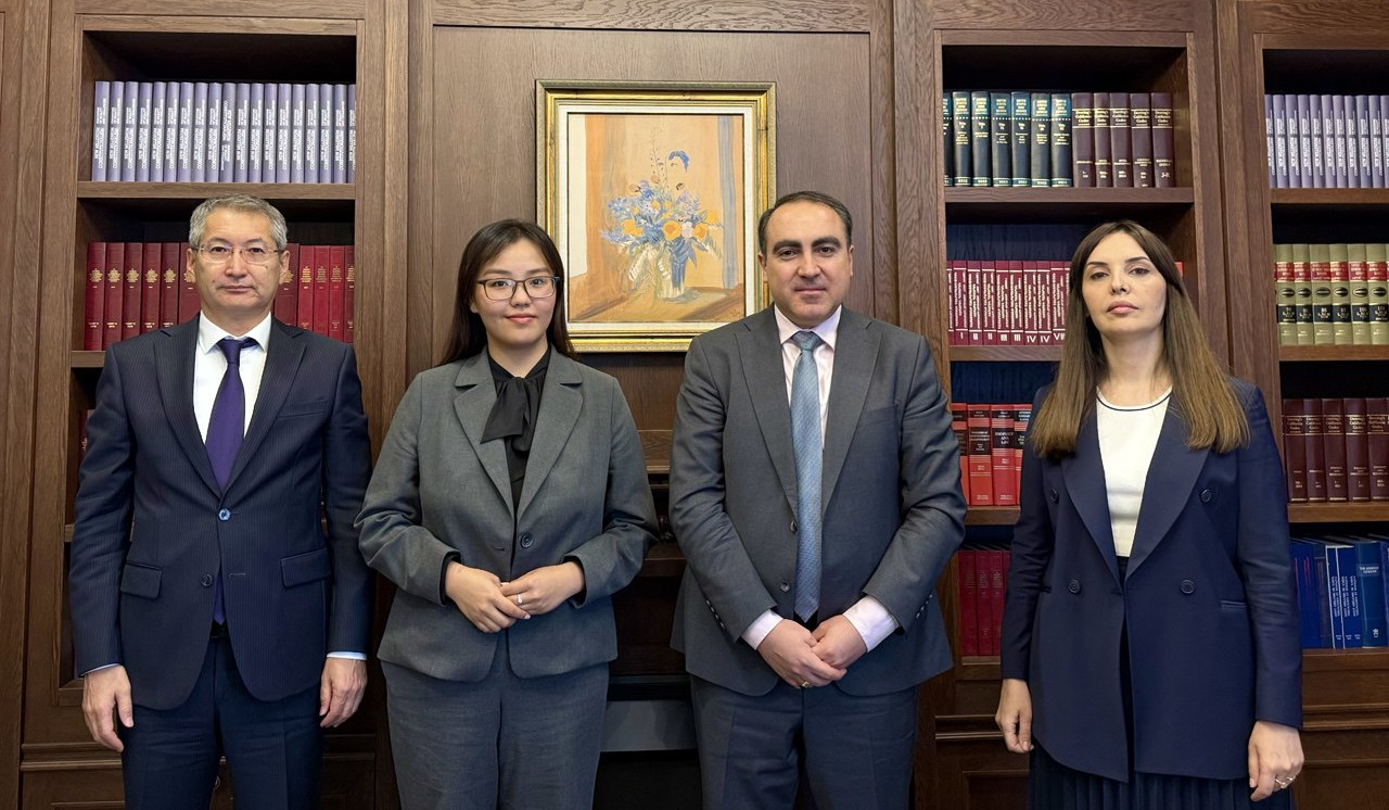 ԲԴԽ անդամները ղազախ գործընկերների հետ քննարկել են միջազգային արբիտրաժին վերաբերող հարցեր