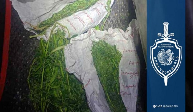 34-ամյա տղամարդու մոտ թմրանյութ է հայտնաբերվել. նա ձերբակալվել է