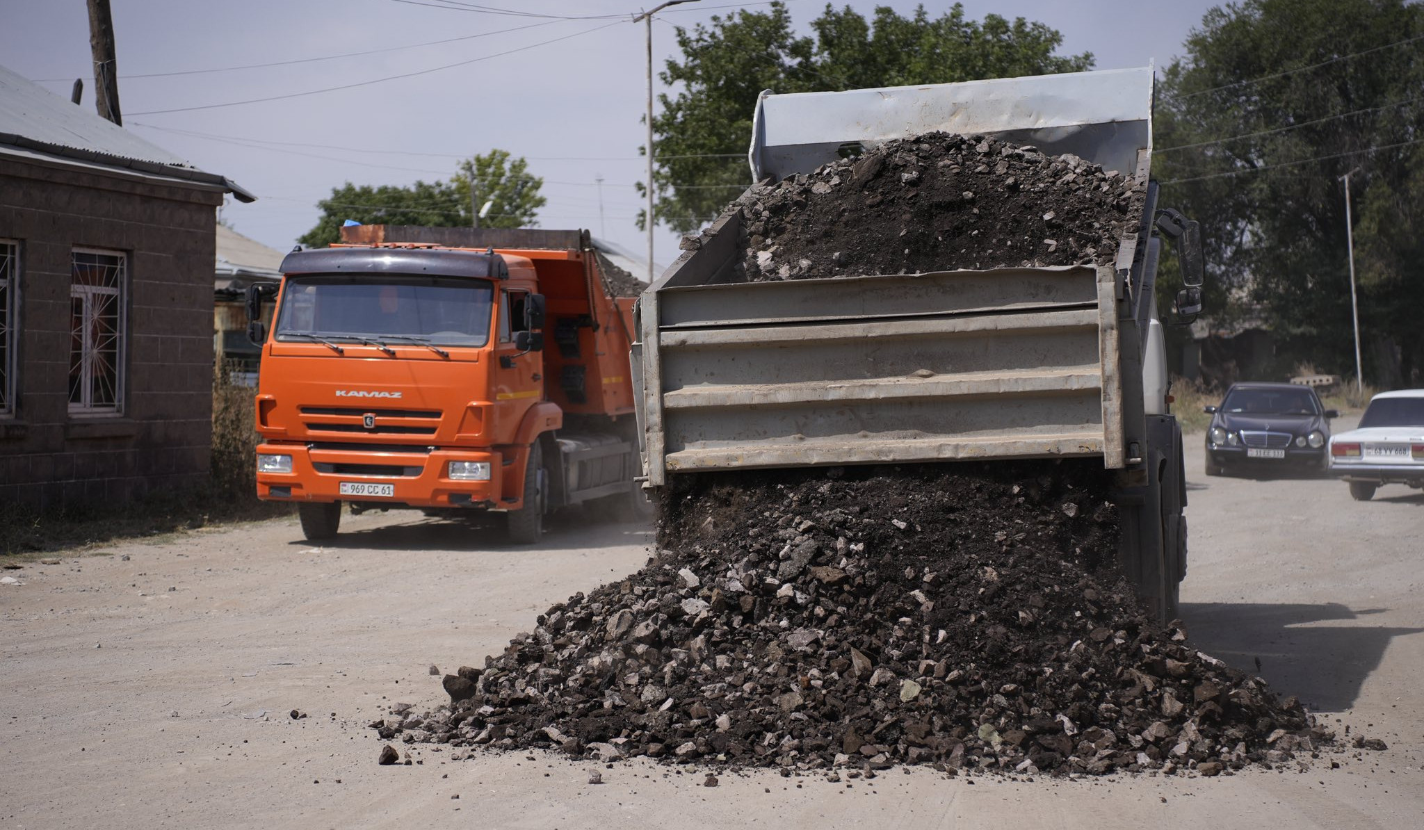 Ախուրյան համայնքի ղեկավարը  հետևել է Գյումրի-Արևիկ-Այգաբաց-Վարդաքար ավտոճանապարհի  շինարարական աշխատանքներին