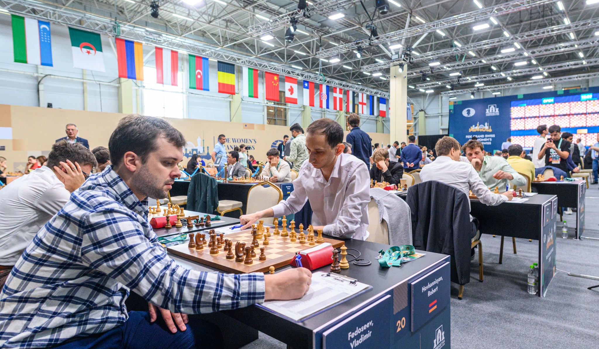 Մեր շախմատիստների արդյունքները Սամարղանդում ընթացող «Գրանդ Սվիս 2025» մրցաշարի 3-րդ խաղափուլում