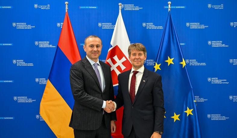 Արմեն Գրիգորյանը և Սլովակիայի ԱԳՆ պետքարտուղարը ընդգծել են բարձրաստիճան փոխայցելությունների կարևորությունը