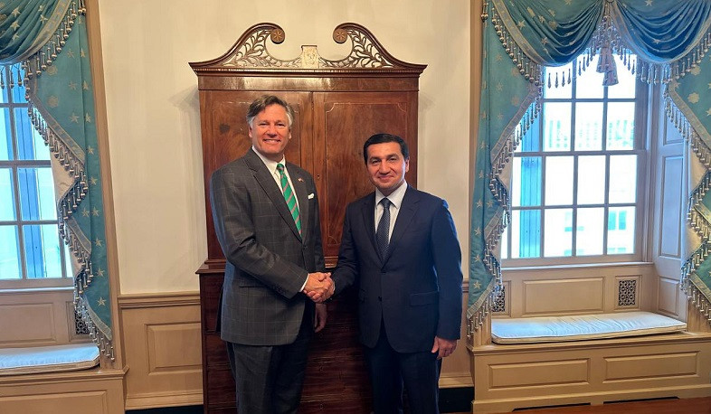 Hacıyev və Landau Azərbaycan ilə ABŞ arasında strateji tərəfdaşlığın qurulması məsələlərini müzakirə ediblər