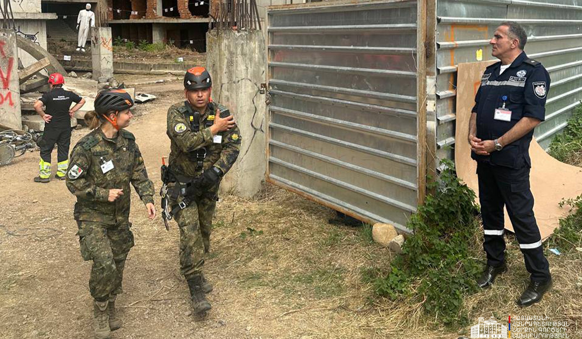 Կամո Ցուցուլյանի գլխավորած պատվիրակությունը մասնակցել է ՆԱՏՕ-ի և Բուլղարիայի համատեղ դաշտային վարժանքին