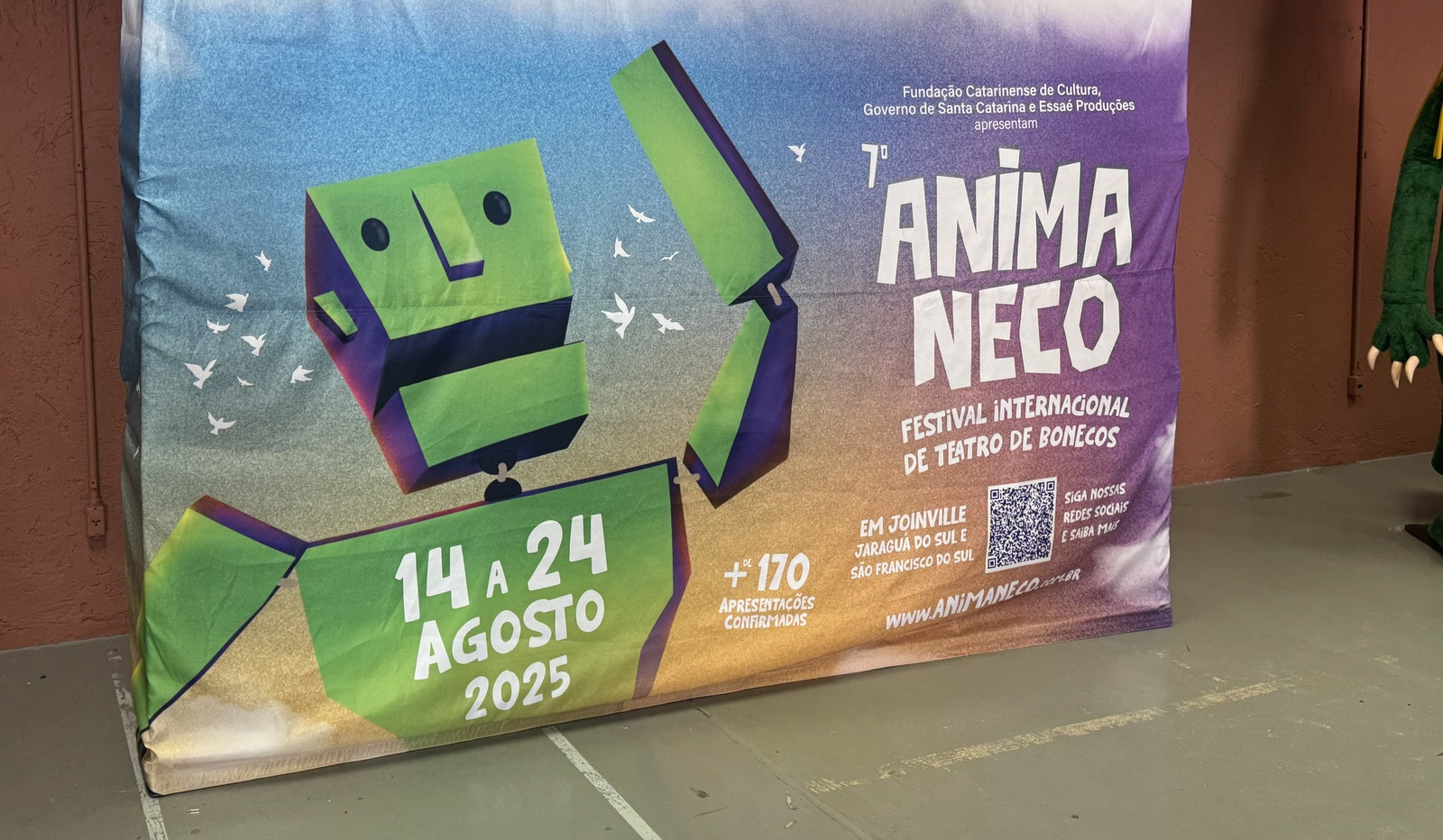 Ազգային տիկնիկային թատրոնը Բրազիլիայում մասնակցել է Animaneco Joinville միջազգային փառատոնին