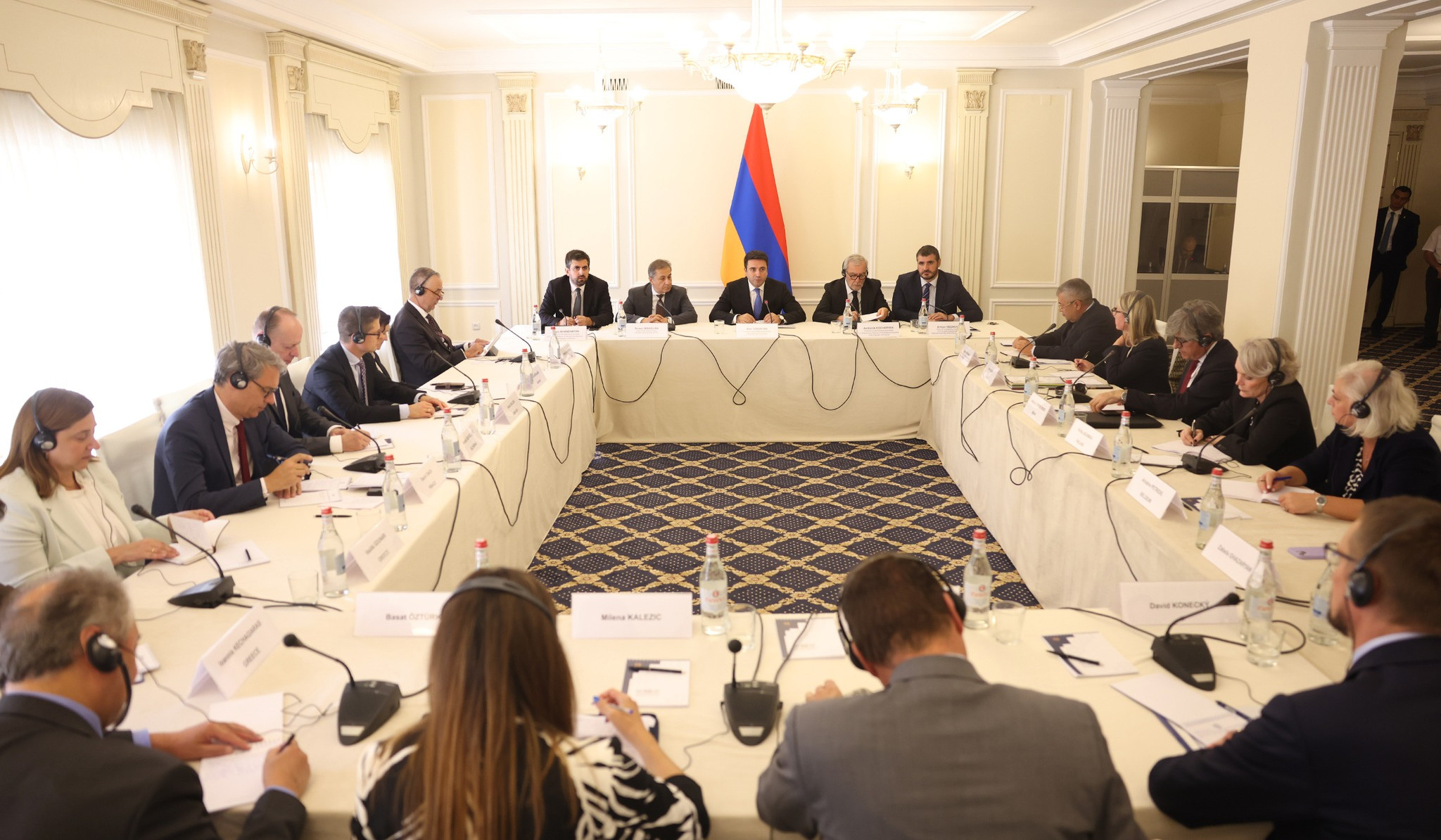 Current state of partnership was discussed: Alen Simonyan received ambassadors accredited to NATO