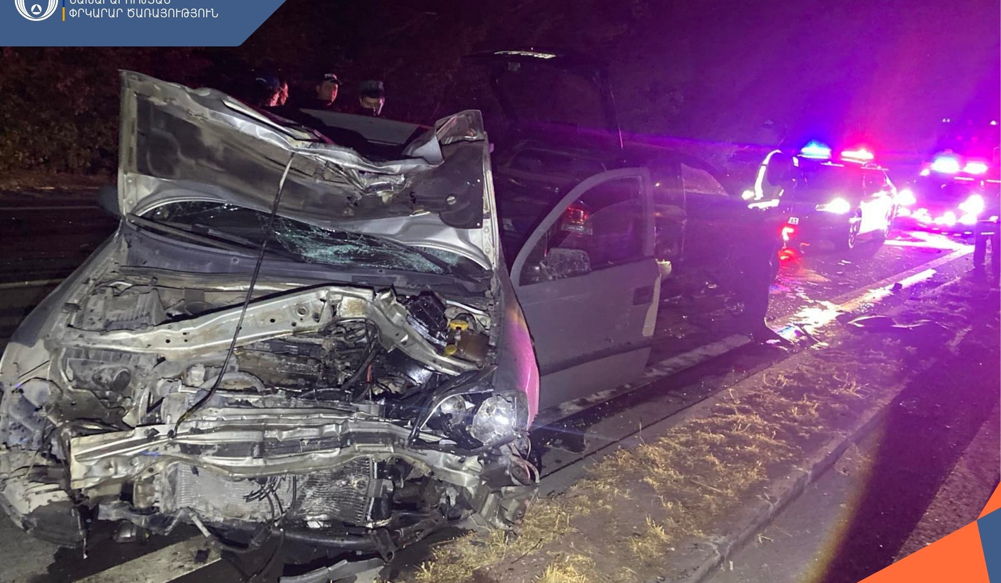 Վաղարշապատ-Արմավիր ճանապարհին մեքենաներ են բախվել. 4 տուժած հոսպիտալացվել է