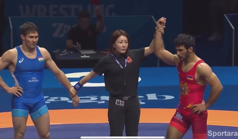 ԱԱ. ըմբշամարտիկ Արման Անդրեասյանը մեկնարկել է տպավորիչ հաղթանակով