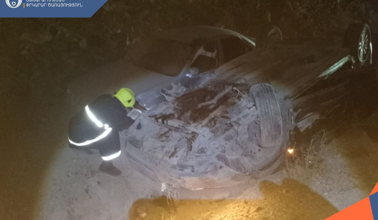 Երևան-Գյումրի ճանապարհին տեղի ունեցած վթարի հետևանքով 6 քաղաքացի հոսպիտալացվել է