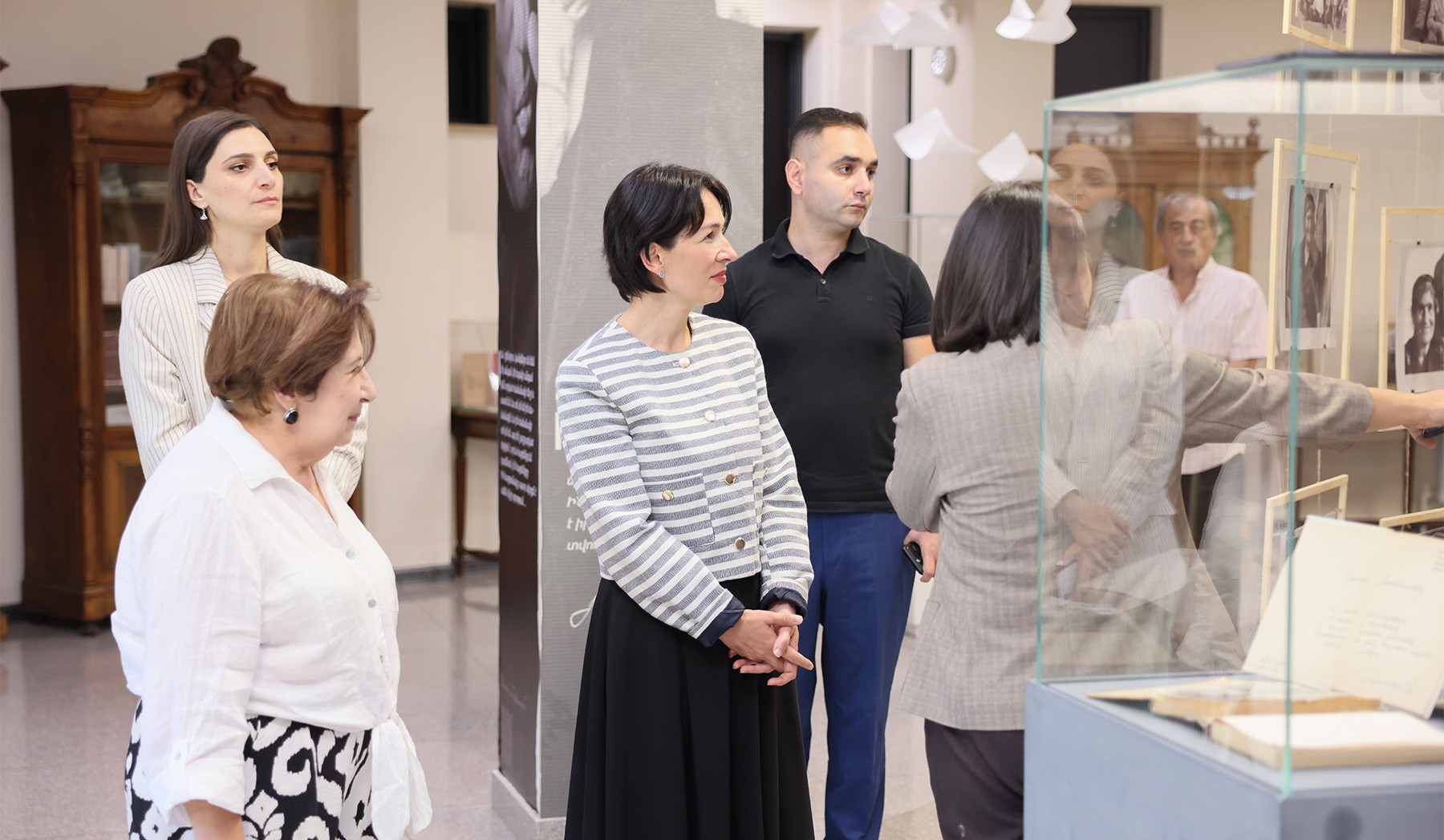 Թումանյանի թանգարանը ժամանակավորապես գործում է «Հրանտ Մաթևոսյան» մշակութային կենտրոնում. ԿԳՄՍ նախարարը ծանոթացել է կրթական ծրագրերին