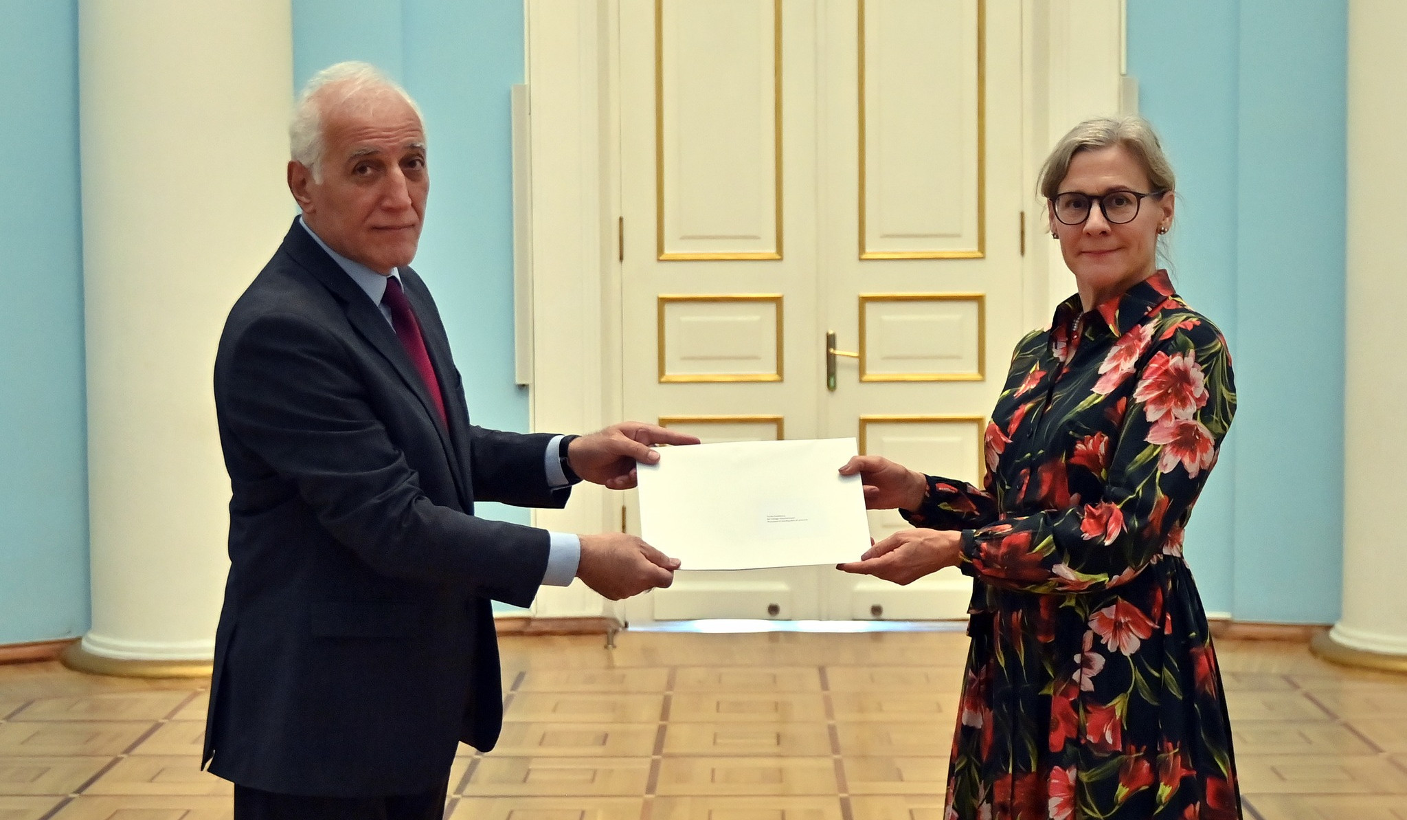 Swedish Ambassador presented her credentials to President of Armenia