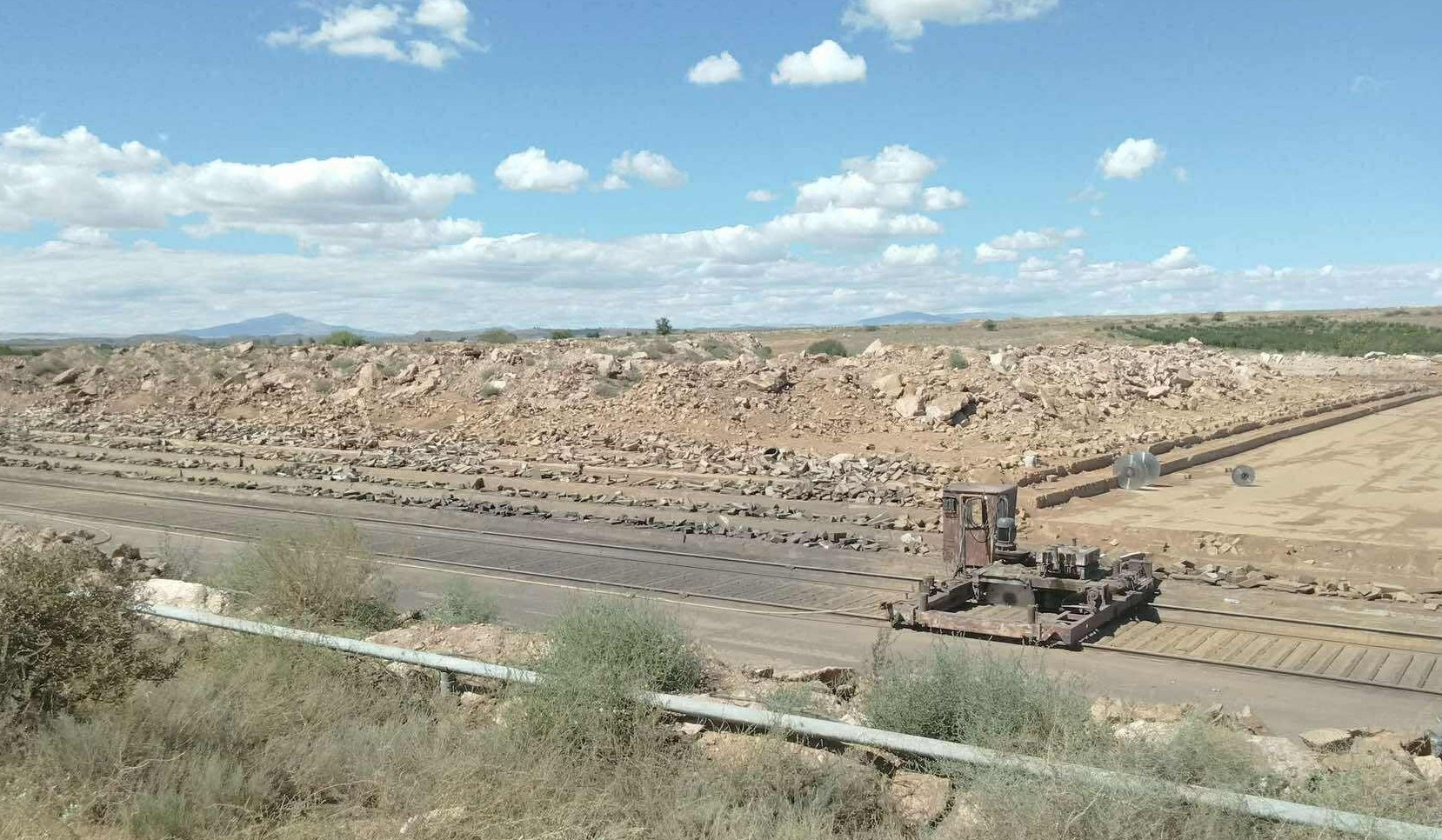 Արմավիրում հայտնաբերվել է տուֆի ապօրինի տեղահանում. ԲԸՏՄ