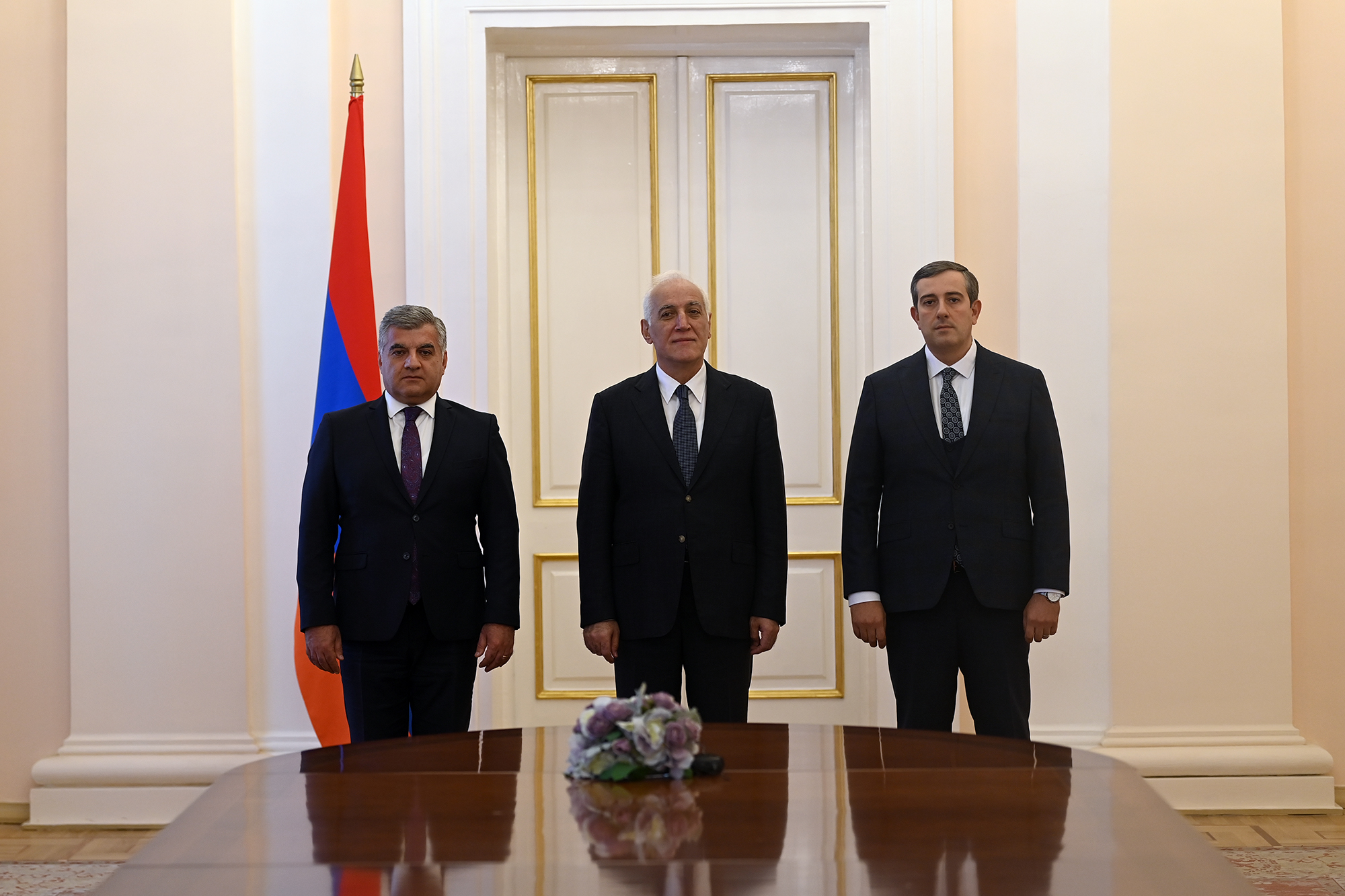 ՀՀ նախագահի նստավայրում տեղի է ունեցել դատավորի երդման արարողություն