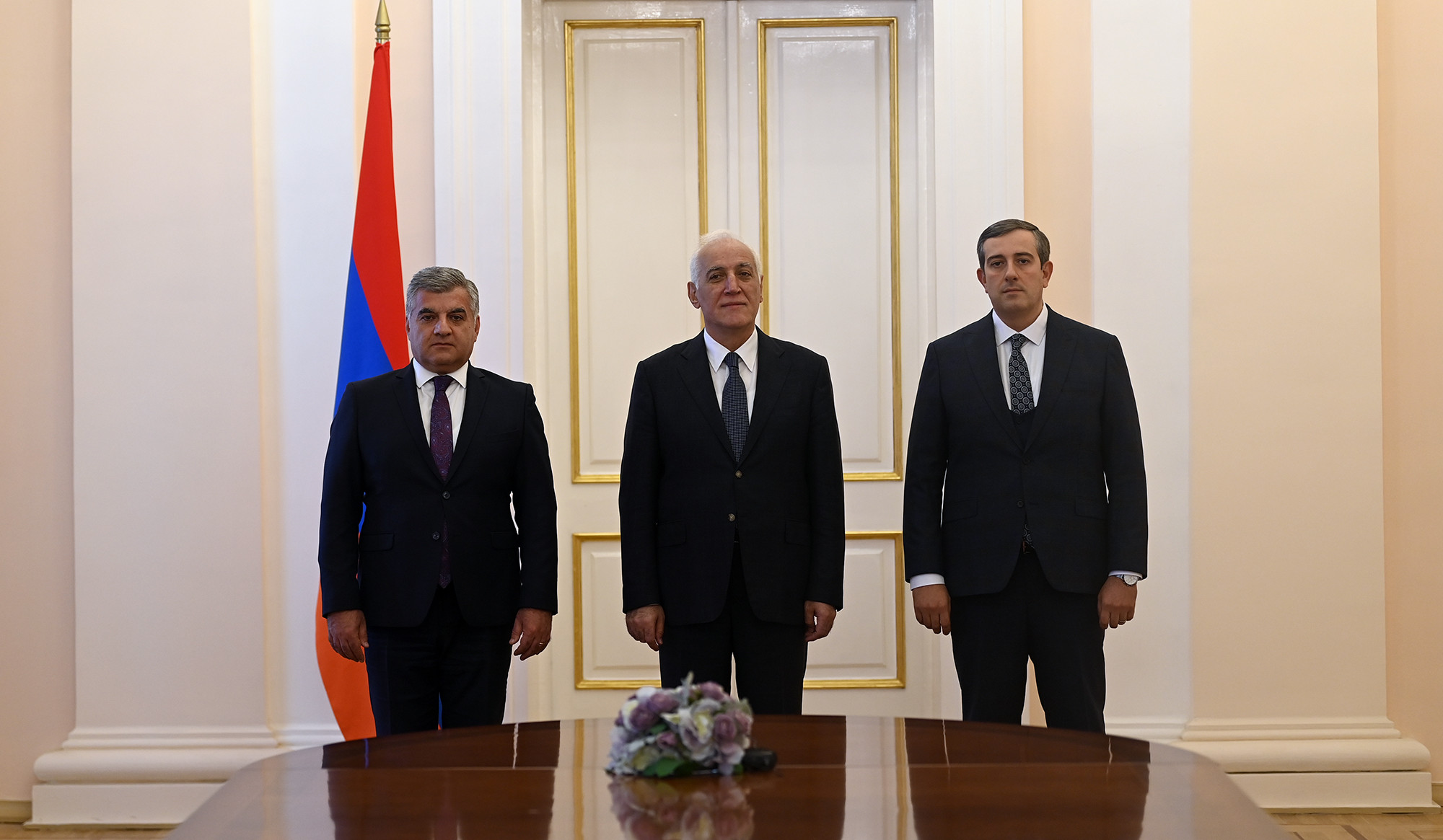 ՀՀ նախագահի նստավայրում տեղի է ունեցել դատավորի երդման արարողություն