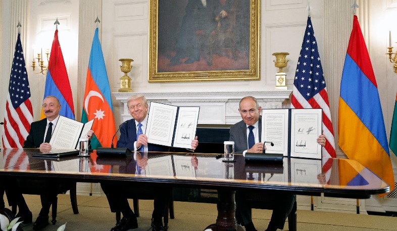 Mən bir daha Donald Trampa Azərbaycanla hələ heç kimin əldə etmədiyi tarixi razılaşmada vasitəçiliyinə görə təşəkkür edirəm: Baş nazir