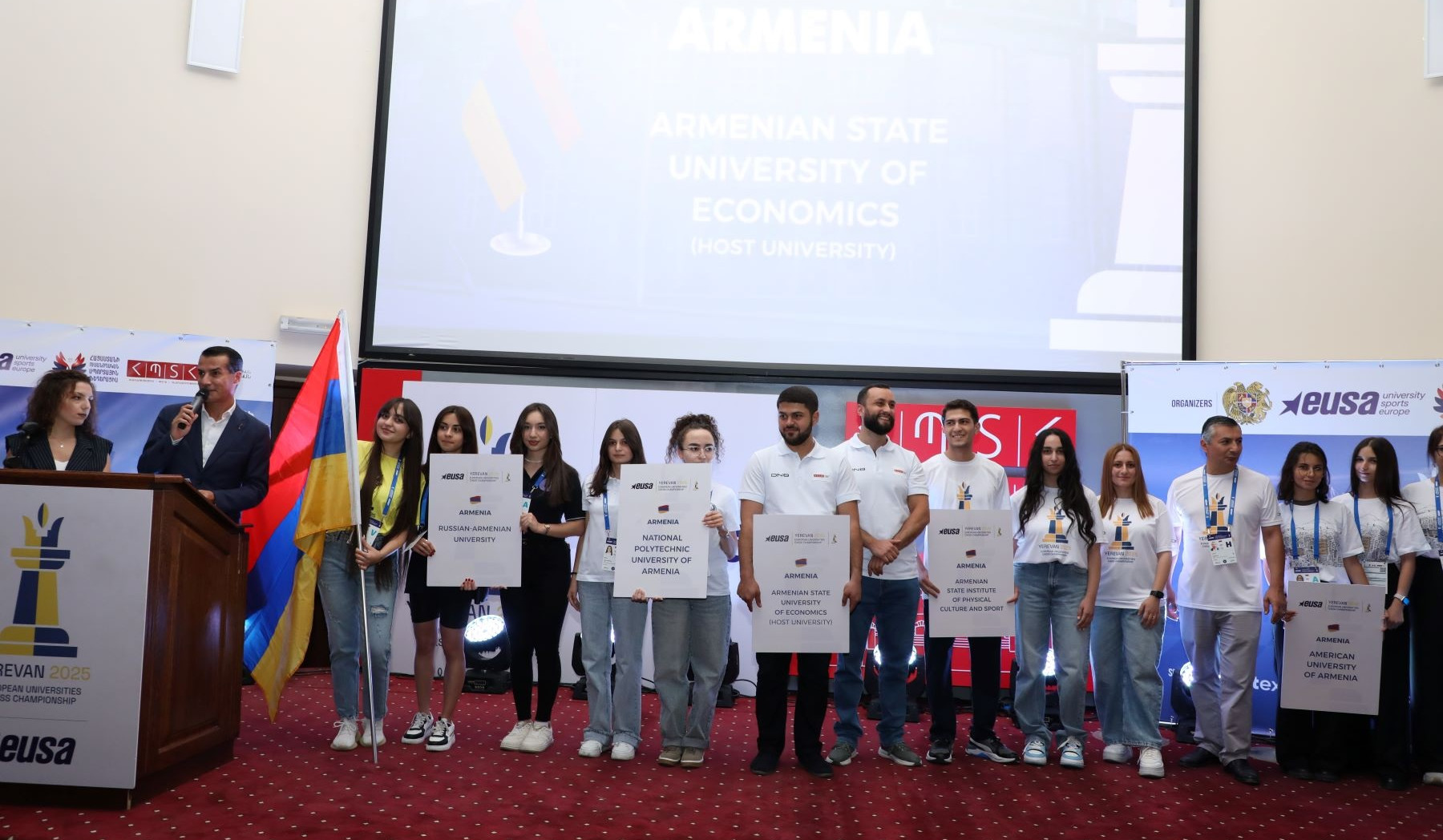 Երևանում մեկնարկել է եվրոպական համալսարանական շախմատի 4-րդ առաջնությունը