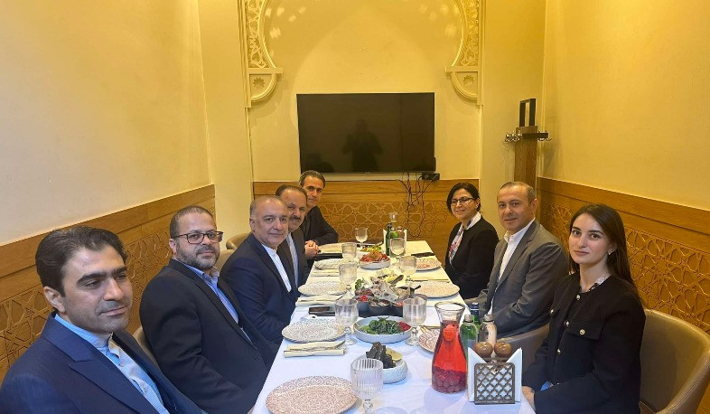 ՀՀ ԱԽ քարտուղարը և Իրանի դեսպանը հրաժեշտի ընթրիք են ունեցել