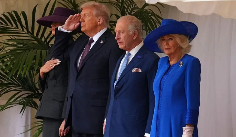 Трамп прибыл в замок Виндзор для встречи с Карлом III