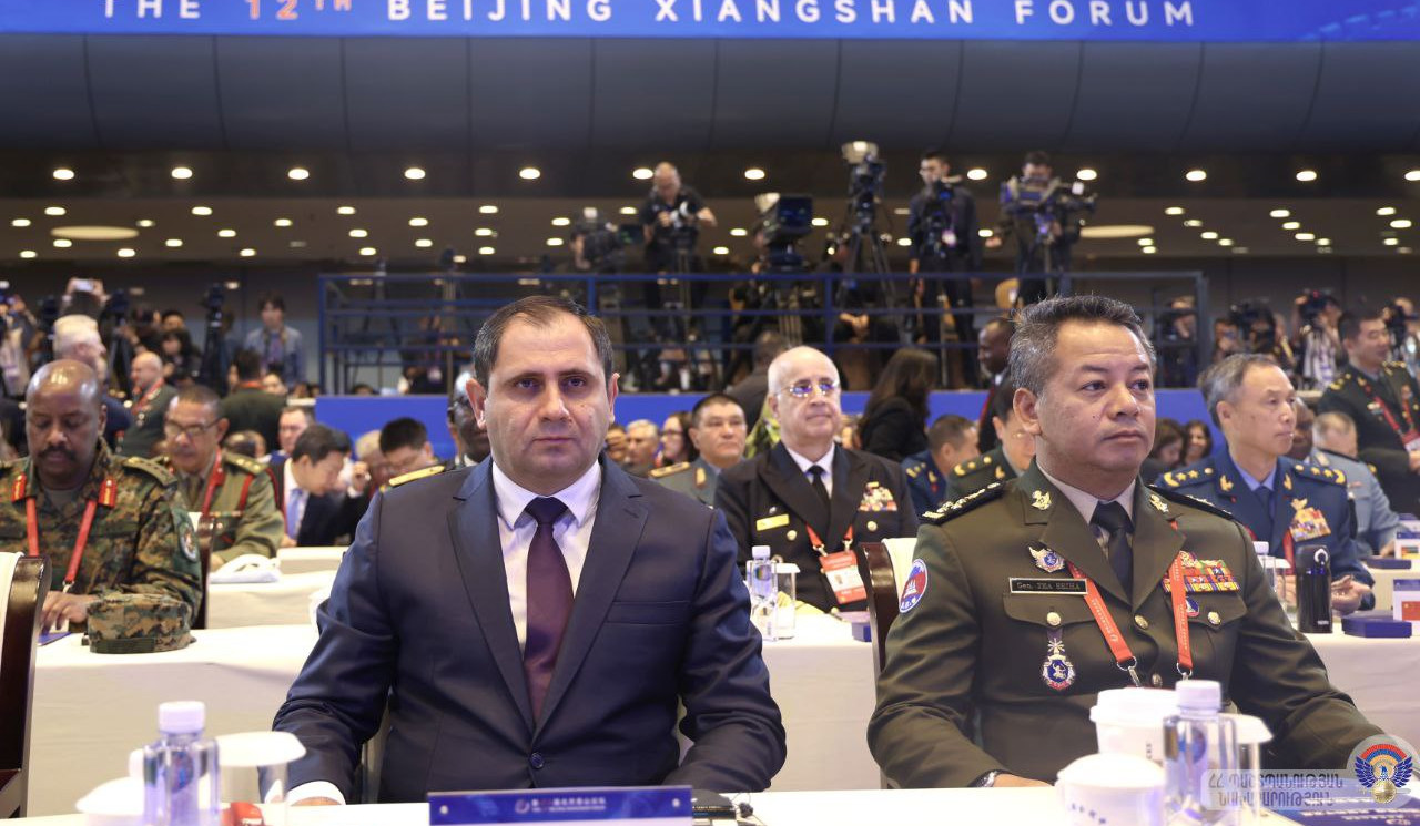 Suren Papikyan Pekində keçirilən 12-ci Syanşan Konfransının açılış mərasimində və plenar iclasında iştirak edib