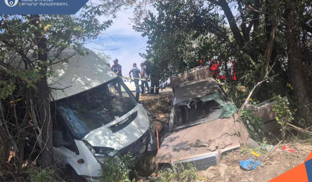 Վթար Էջմիածին-Արմավիր ավտոճանապարհին. կան տուժածներ