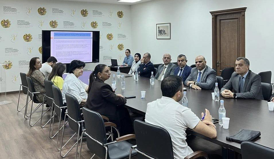 Իրաքի կառավարության կենտրոնական վիճակագրական կազմակերպության ներկայացուցիչների հետ քննարկվել է ՀՀ ՔԿԱԳ համակարգի զարգացման ուղին