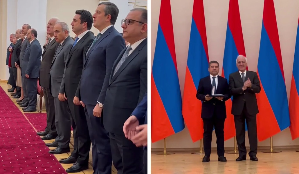 Նիկոլ Փաշինյանը տեսանյութ է հրապարակել ՀՀ անկախության տոնին ընդառաջ պետական պարգևների հանձնման արարողությունից