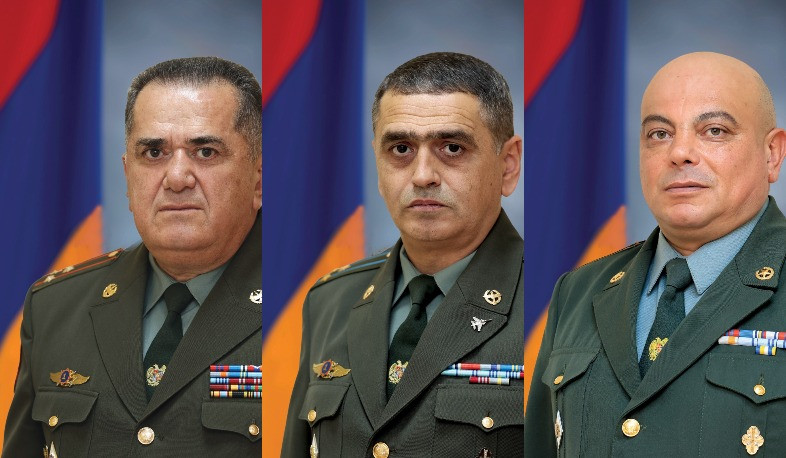 Գեներալ-մայորի զինվորական կոչումներ են շնորհվել Գարիկ Մովսեսյանին, Հովհաննես Վարդանյանին և Սամվել Մինասյանին