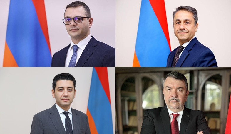 Նախագահի հրամանագրով դիվանագիտական աստիճաններ են շնորհվել