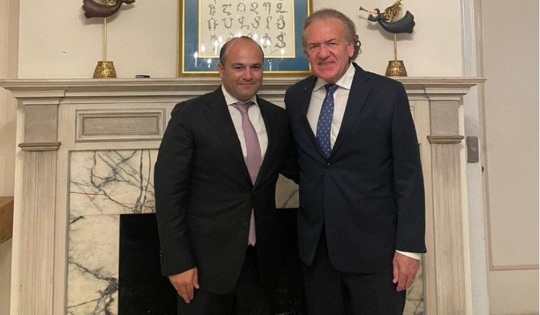 Armenian Ambassador to United States met with Vice President of Billy Graham Evangelistic Association