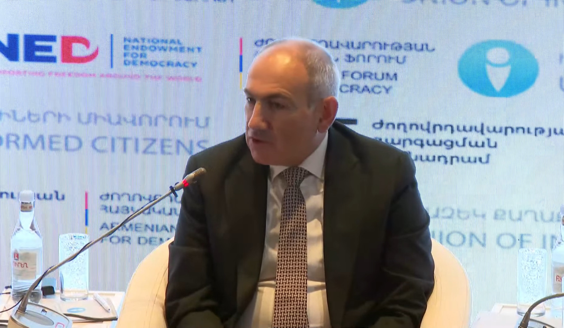 Most important characteristic of democracy is self-reflection, Pashinyan