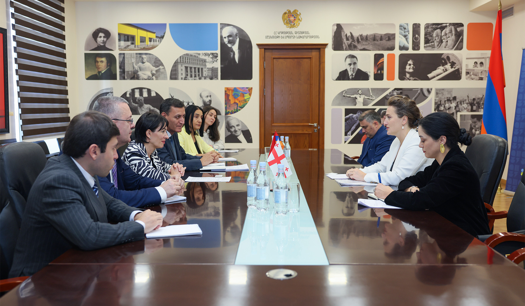 Ժաննա Անդրեասյանը կարևորել է Հայաստանի դպրոցներում վրացերենի՝ որպես օտար լեզվի ուսուցման ներդրումը