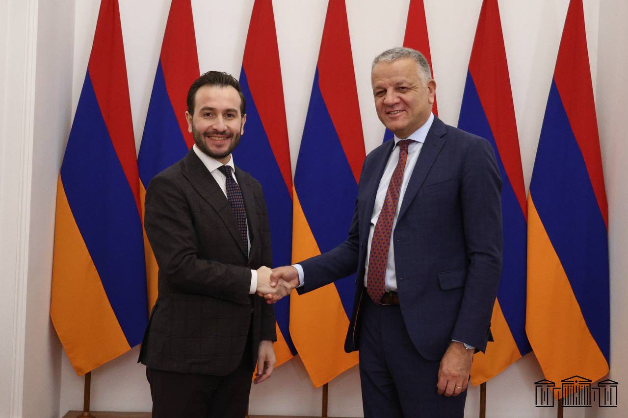Հայկ Կոնջորյանը և Վասիլիս Մարագոսը քննարկել են ՀՀ-ԵՄ համագործակցության հեռանկարները