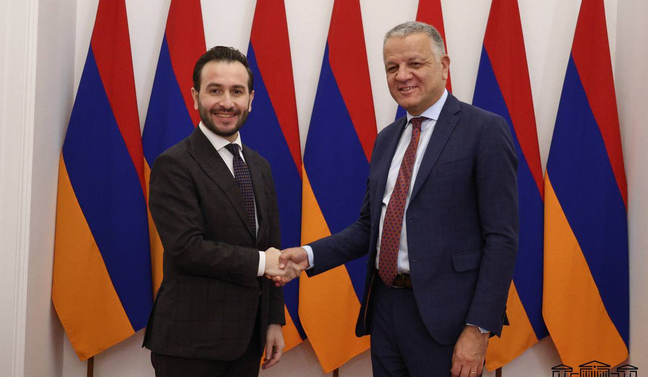 Հայկ Կոնջորյանը և Վասիլիս Մարագոսը քննարկել են ՀՀ-ԵՄ համագործակցության հեռանկարները