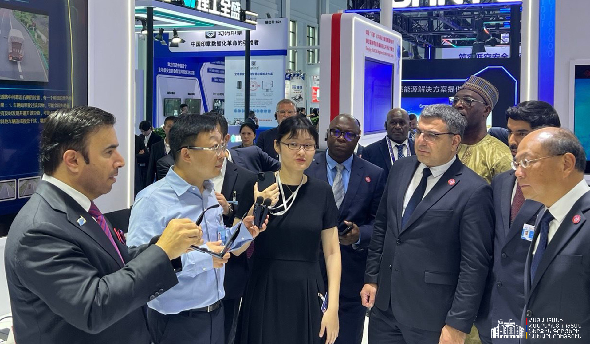 ՆԳՆ պատվիրակությունը Չինաստանում մասնակցել է անվտանգության համագործակցության համաժողովին և տեխնոլոգիական սարքավորումների ցուցահանդեսին