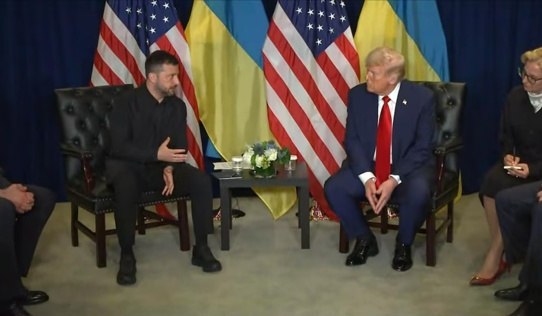 Russia's economy is in terrible shape right now: Trump and Zelensky's meeting begins in New York
