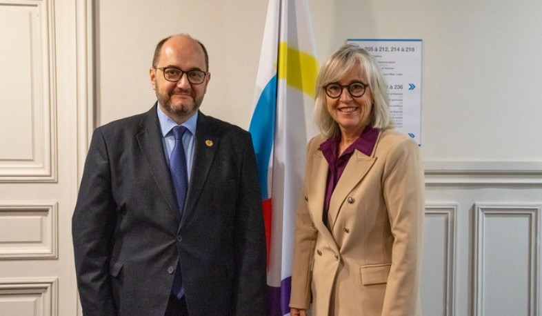 Արայիկ Հարությունյանը և ՖՄԿ տնօրենը քննարկել են 2027-ին Հայաստանում անցկացվելիք Ֆրանկոֆոնիայի խաղերի նախապատրաստման ընթացքը