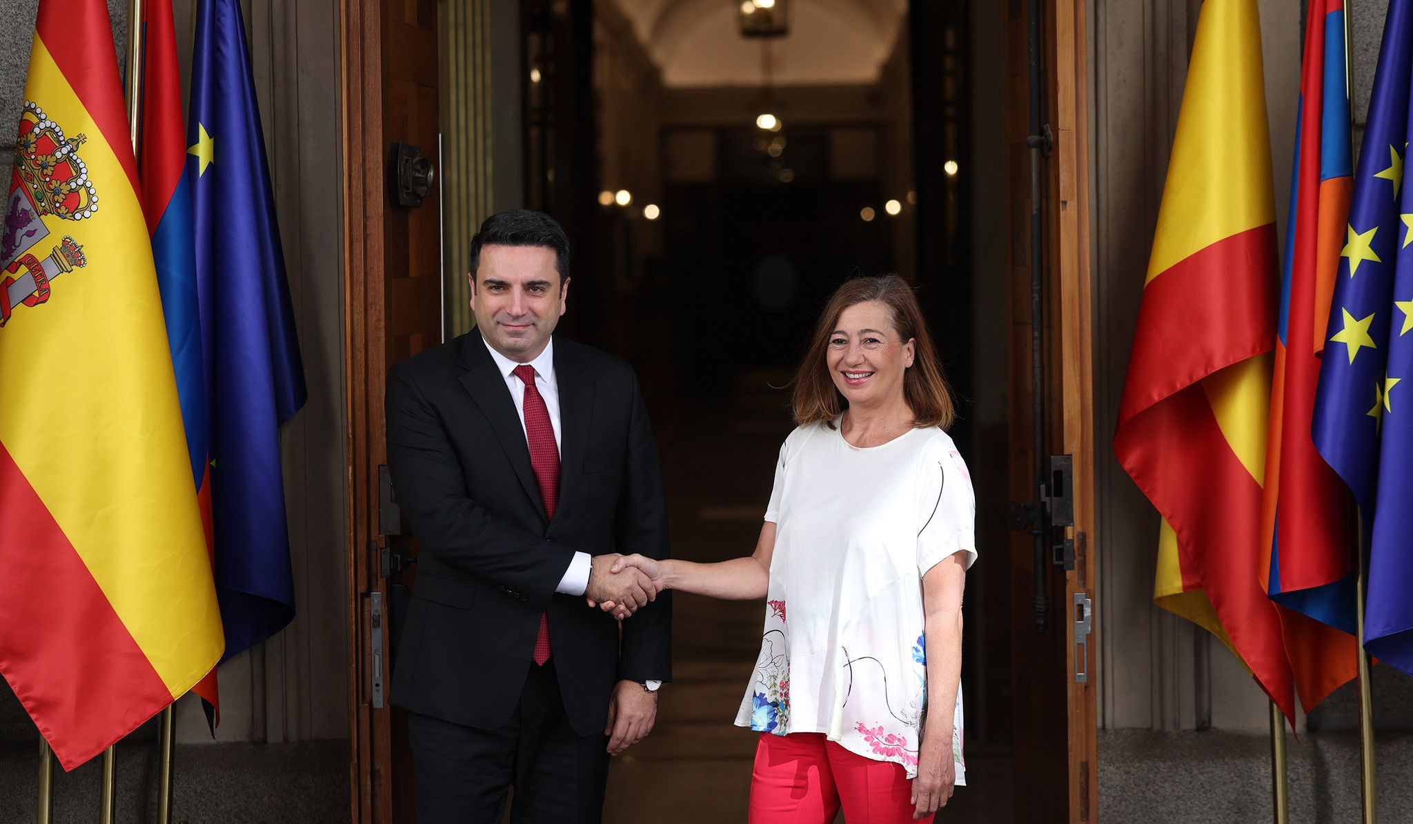 Ален Симонян встретился с председателем Конгресса депутатов Королевства Испания